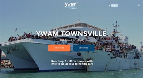YWAM Townsville homepage